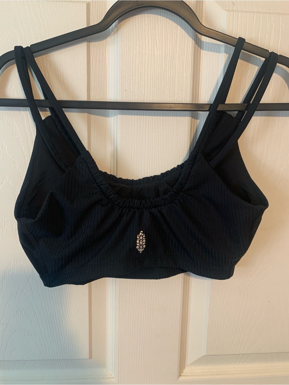 FP Black Ribbed Crop Top - Picture 3 of 8